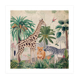 Vintage Fantasy African Animals Safari (Print Only) thumbnail