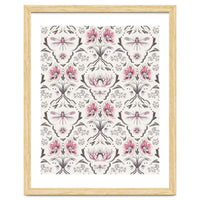 Bohemian Garden Pink Pattern