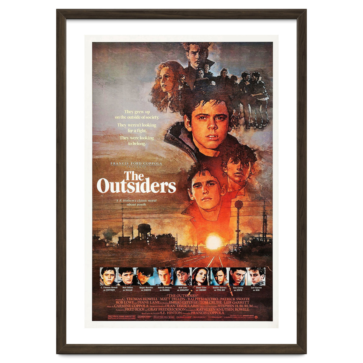 THE OUTSIDERS (1983), directed by FRANCIS FORD COPPOLA.
