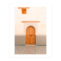 Moroccan door of the Mausoleum (Print Only)