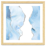 Blue & Silver Agate Glitter Texture 06 thumbnail
