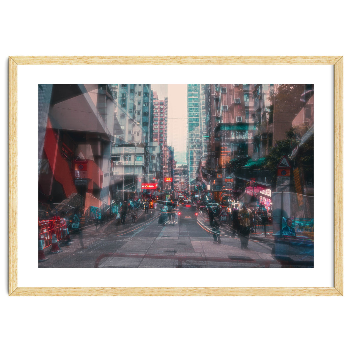 Street Photography - Double Exposure Sai Ying Pung
