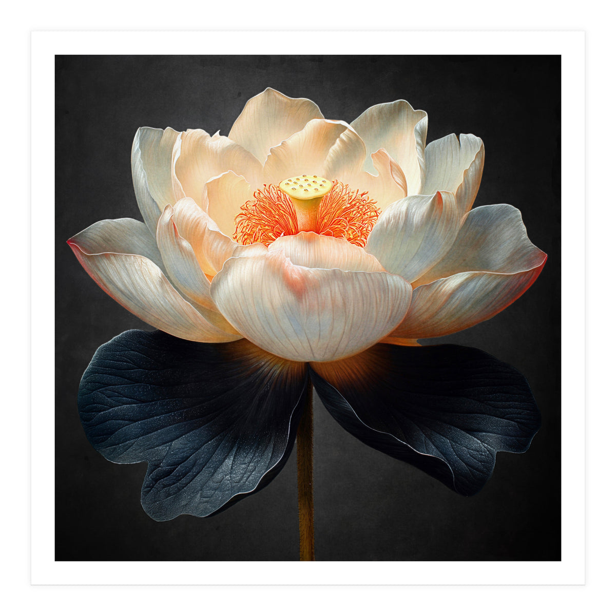 Lotus Cultivar | Midnight Skirt (Print Only)