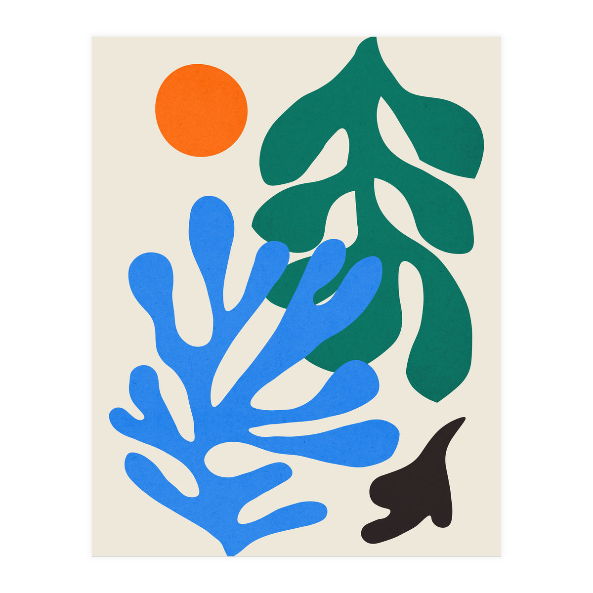 Floral matisse 6 (Print Only)