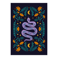 Mystical Series - Purple Snake (Print Only)