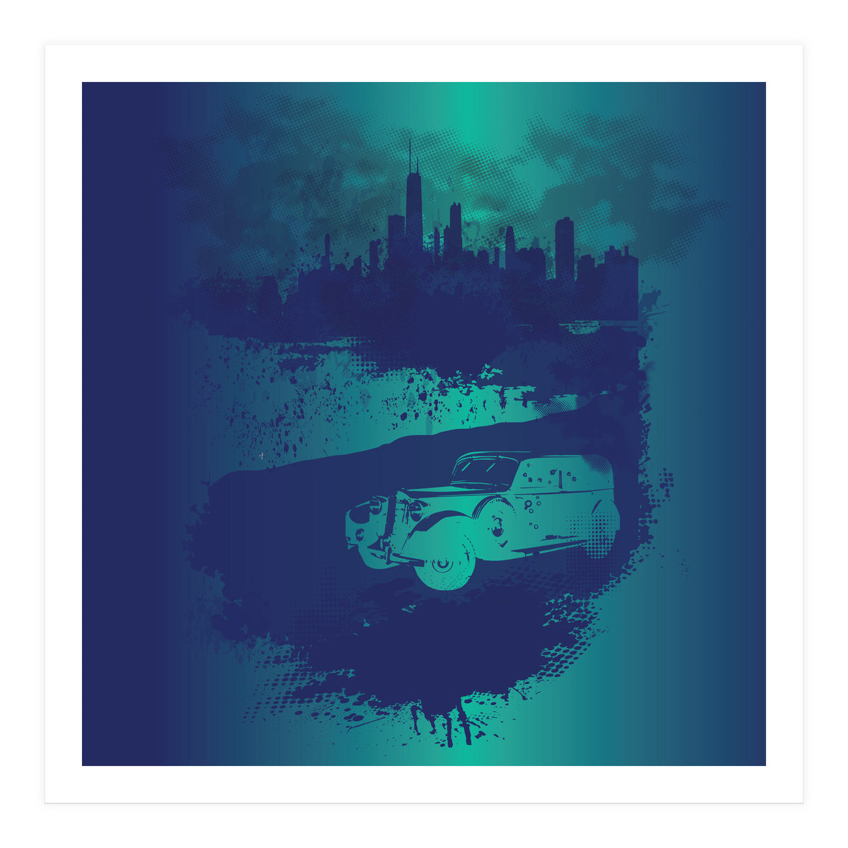 Vintage Chicago  (Print Only)