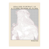 Idealised Portrait of a Young Woman as Flora – Bartolomeo Veneto (ascii art)  (Print Only) thumbnail