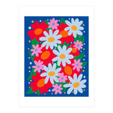 Bold Colourful Flowers (Print Only) thumbnail