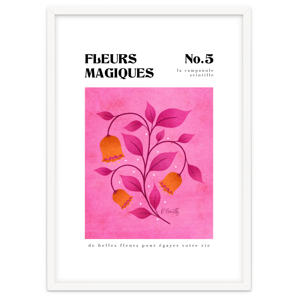 Magical Flowers No.5 Bellflower Sparkles