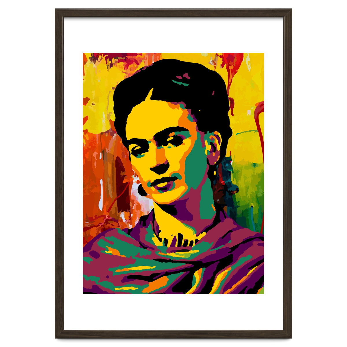 Frida Kahlo Abstract 3