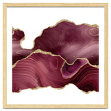 Burgundy & Gold Glitter Agate Texture 08 thumbnail
