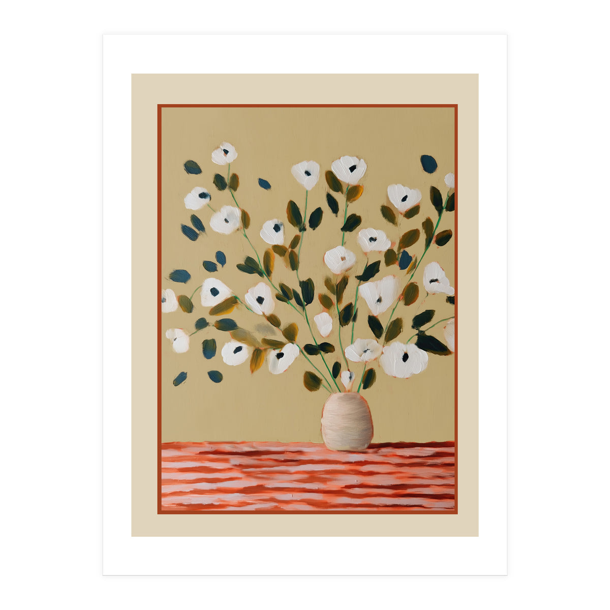 White Flowers (Print Only)