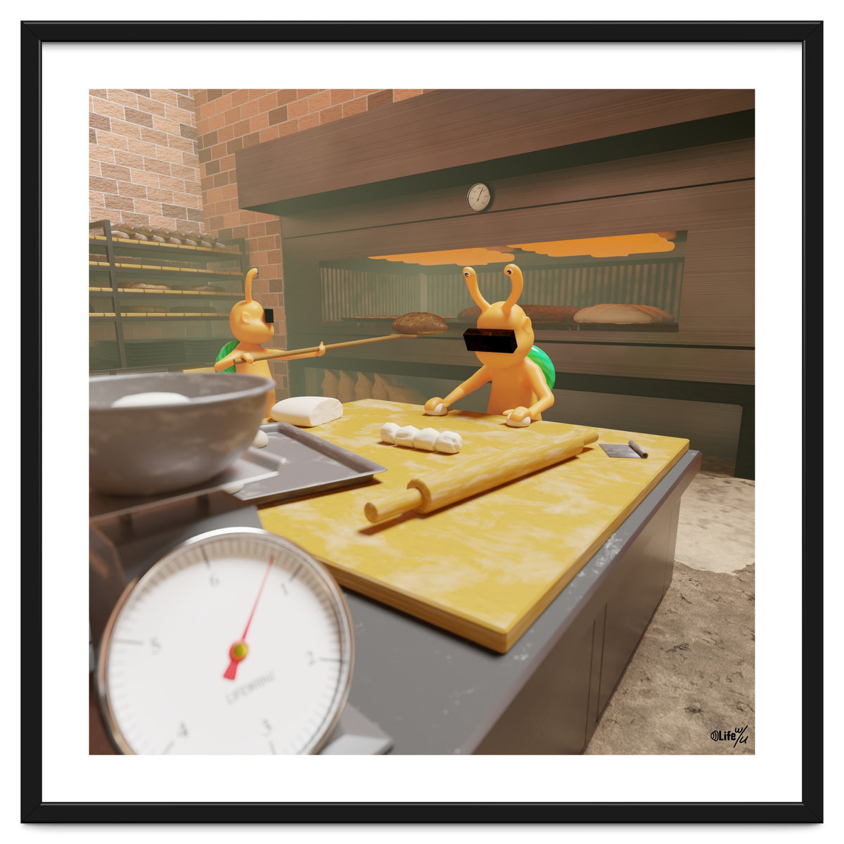 Bakery "Kneading the Dough" (Lwuba 030 Bakery 01)