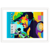 Angus Young Rock Singer Pop Art WPAP thumbnail