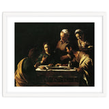 Caravaggio / 'Supper at Emmaus', 1606, Oil on canvas, 141 x 175 cm. JESUS. CRISTO RESUCITADO. thumbnail