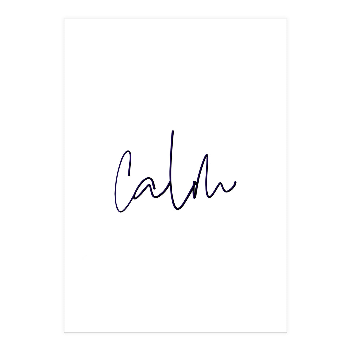 Calm (Print Only)