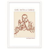 Girl With A Candle – Jean Baptiste Santerre thumbnail