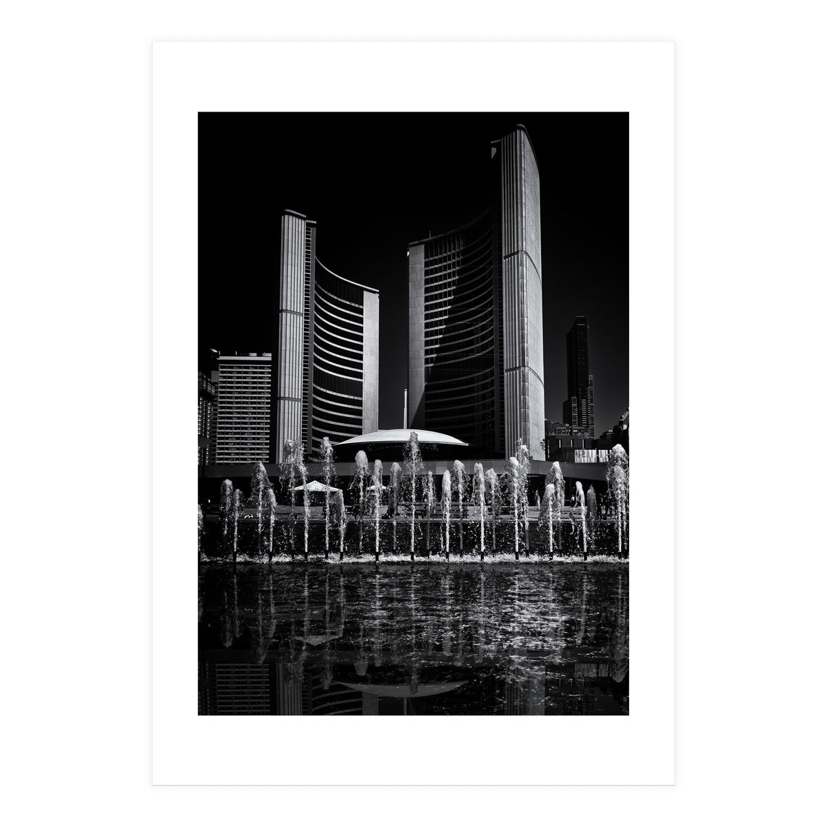 Toronto City Hall No 25 Reflection (Print Only)