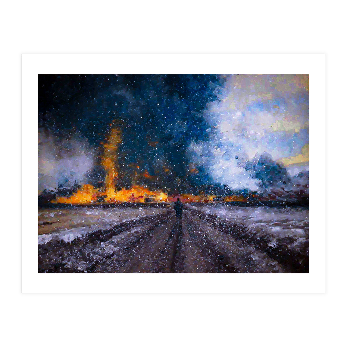 Zima Na Ukrainie Ii (Print Only)