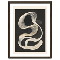 Monochrome Flow Abstract Line Movement