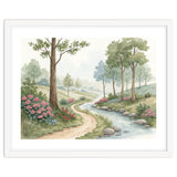 Serene Meadow Stream: A Gentle Countryside Walk thumbnail
