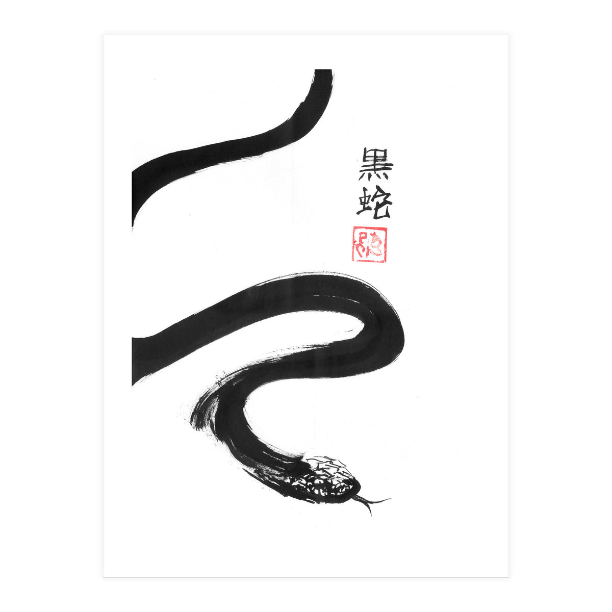 Black Snake (Print Only)
