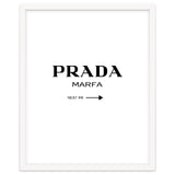 Prada Marfa, Fashion Sign Poster thumbnail