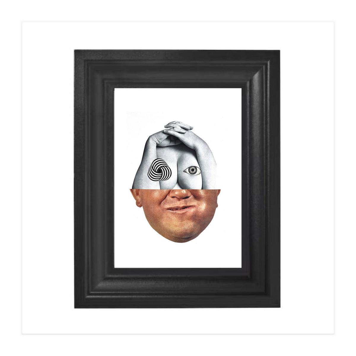 Satiety Collage - Print of paper Collage (Print Only)