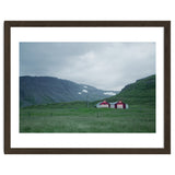 Cabins under the twilight - Iceland thumbnail