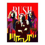 Rush Progressive Rock Pop Art WPAP (Print Only) thumbnail