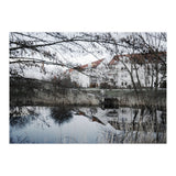 Residential house along the lake (Print Only) thumbnail