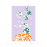 Plant based happyness Ajuga still life (Print Only) thumbnail