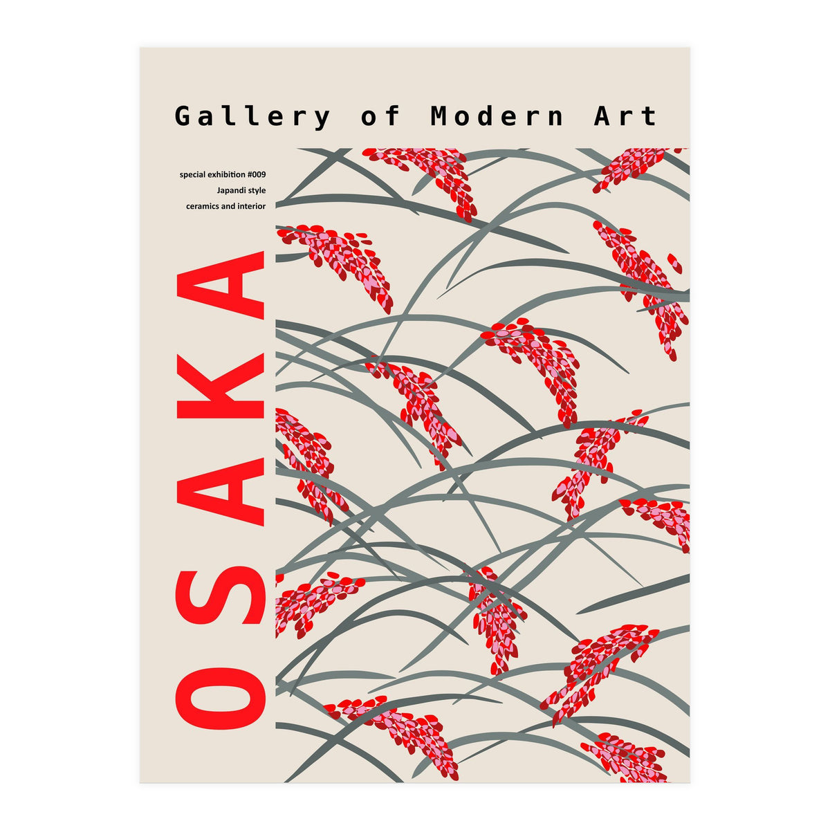 Gallery of Modern Art Osaka Japandi style (Print Only)
