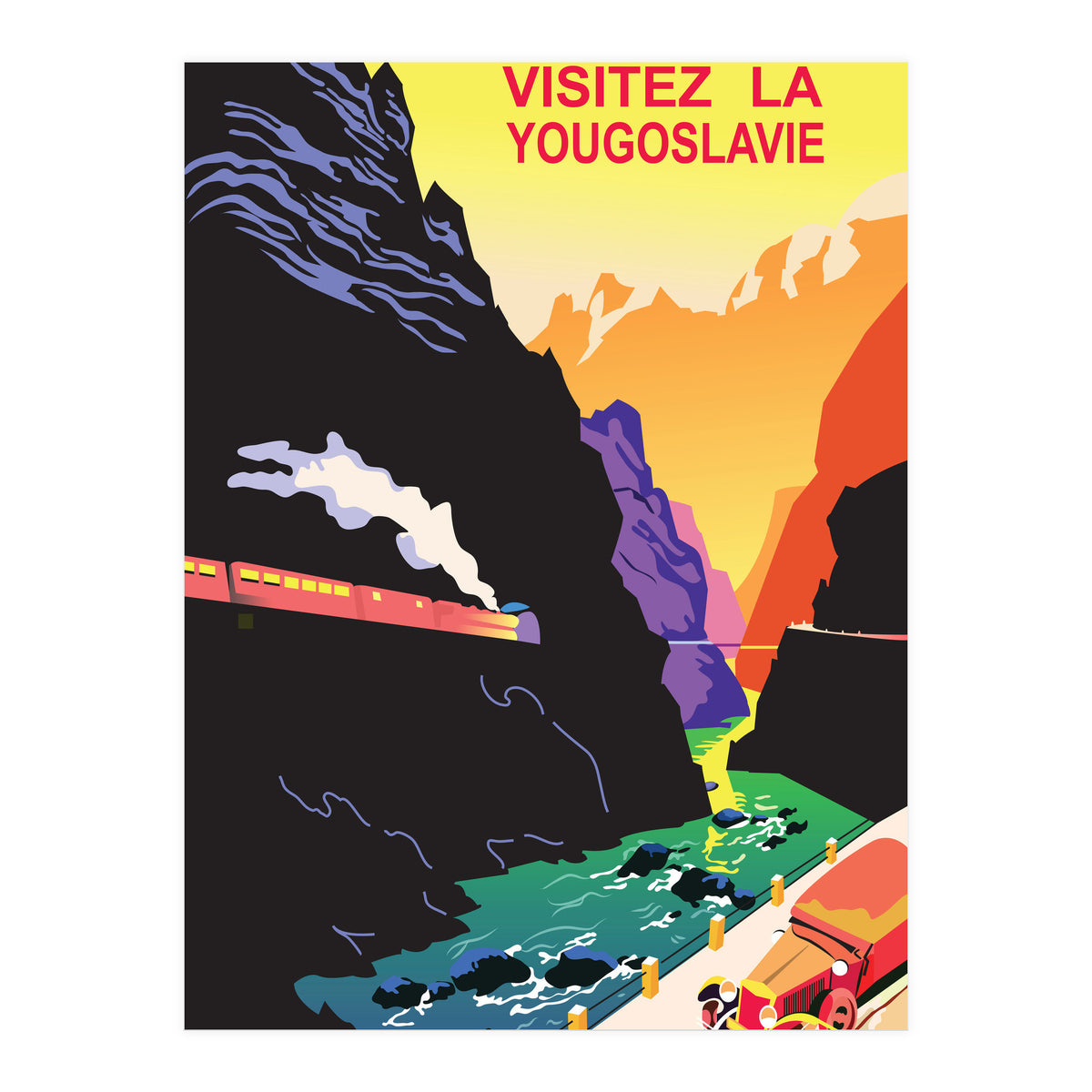 Visit Yugoslavia (Print Only)