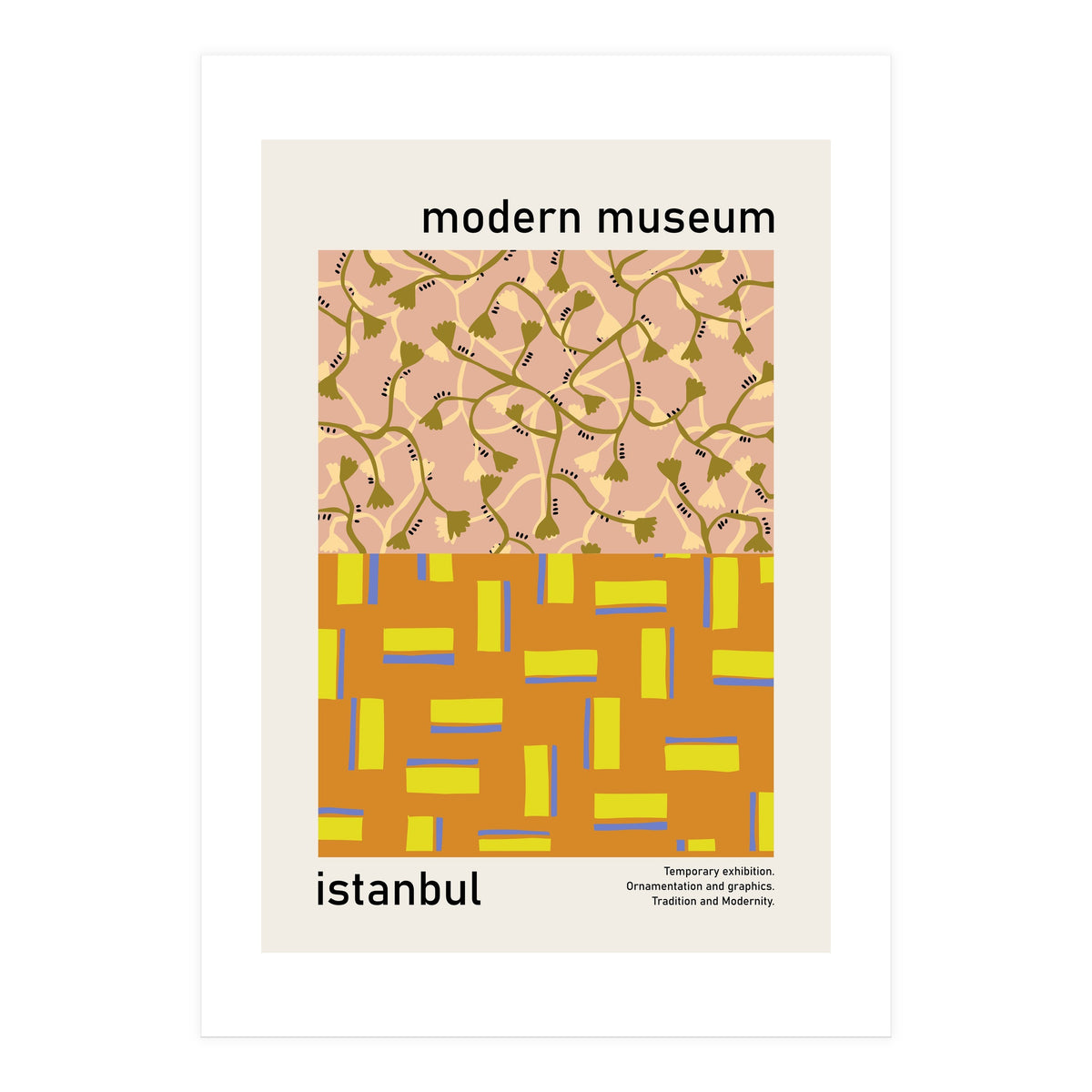 modern museum istanbul (Print Only)