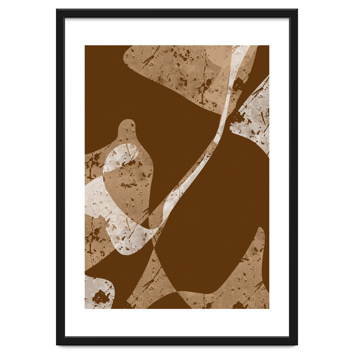 Brown Abstract Minimalist