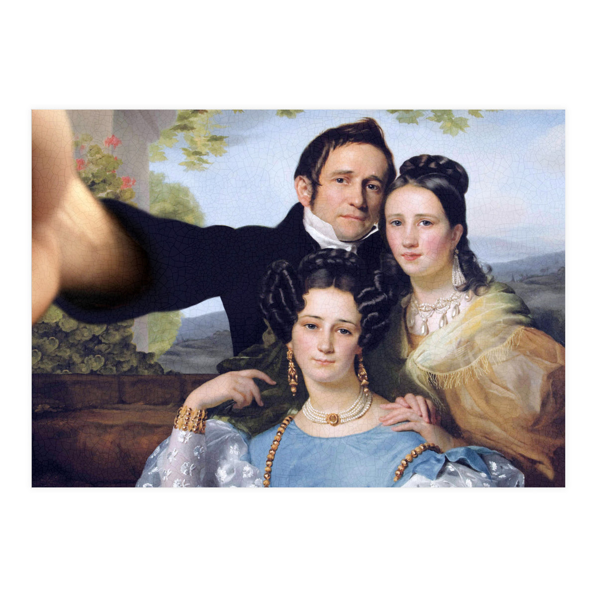 François Joseph Navez - Selfie (Print Only)