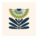 Green Retro Allium (Print Only) thumbnail