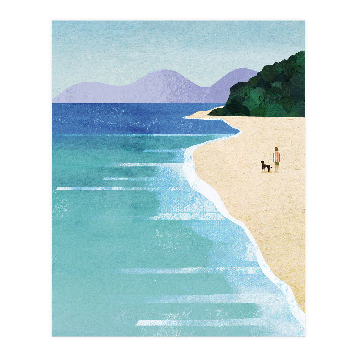 Beach Girl (Print Only)