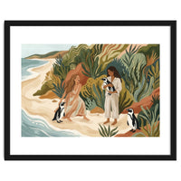 Penguin Friends By The Sea