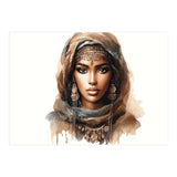 Desert Muse Watercolor Portrait (Print Only) thumbnail