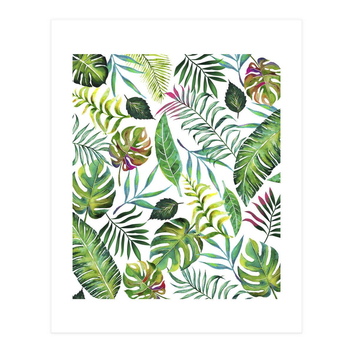Tropical Flora #society6 #decor #buyart (Print Only)