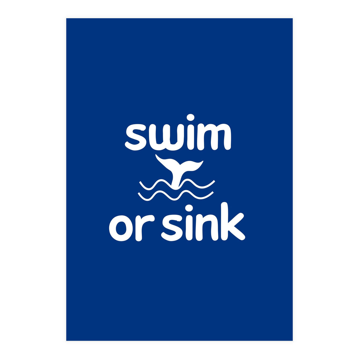 Swimm or sink  (Print Only)