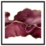 Burgundy & Gold Glitter Agate Texture 08 thumbnail