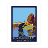 Fontainebleau - Paris, France (Print Only) thumbnail