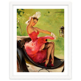 Pinup Girl On A Chariot Fast Ride thumbnail