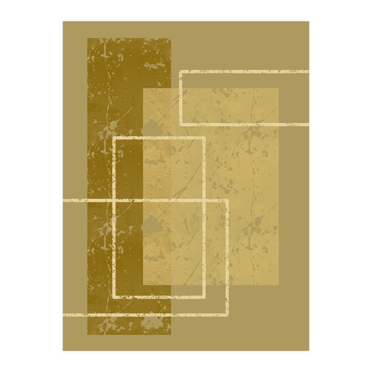 Structured Gold (Print Only)
