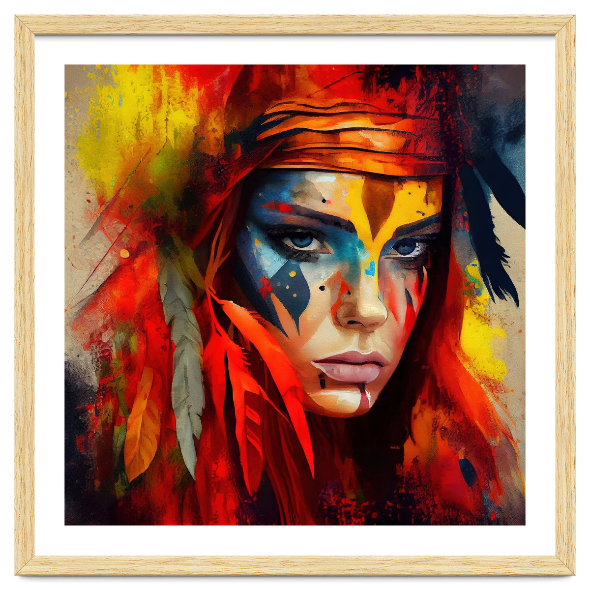 Powerful American Native Woman #1