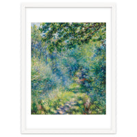 Renoir Path in the Forest Impressionist Landscape