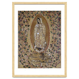 VIRGIN DE GUADALUPE - 1697 - ENCONCHADO PAINTING. JUAN y MIGUEL GONZALEZ PINTORES siglo XVII. thumbnail